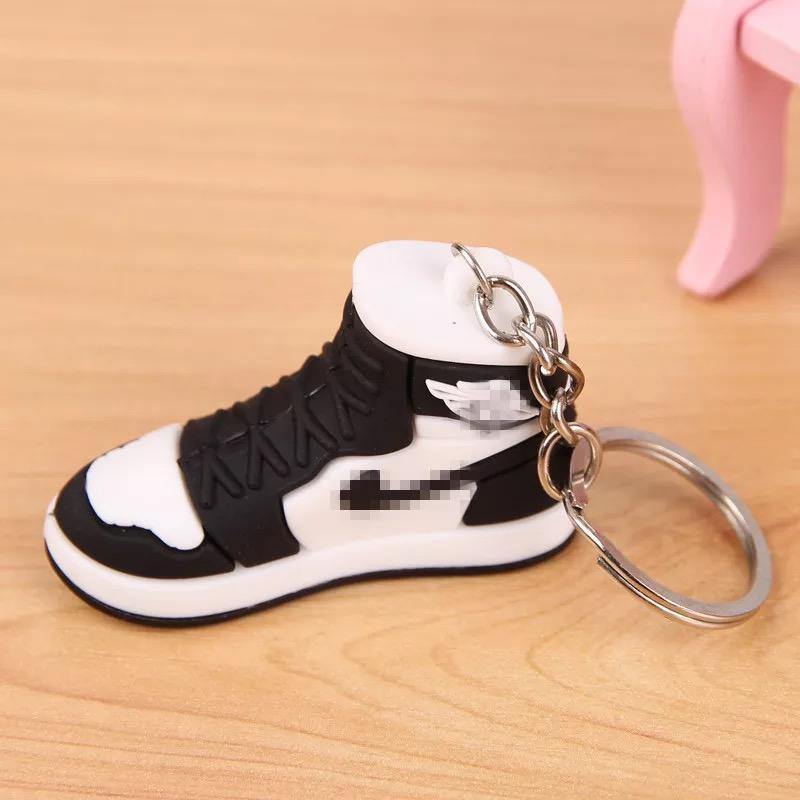 3D Mini Sneaker Keychain Charms