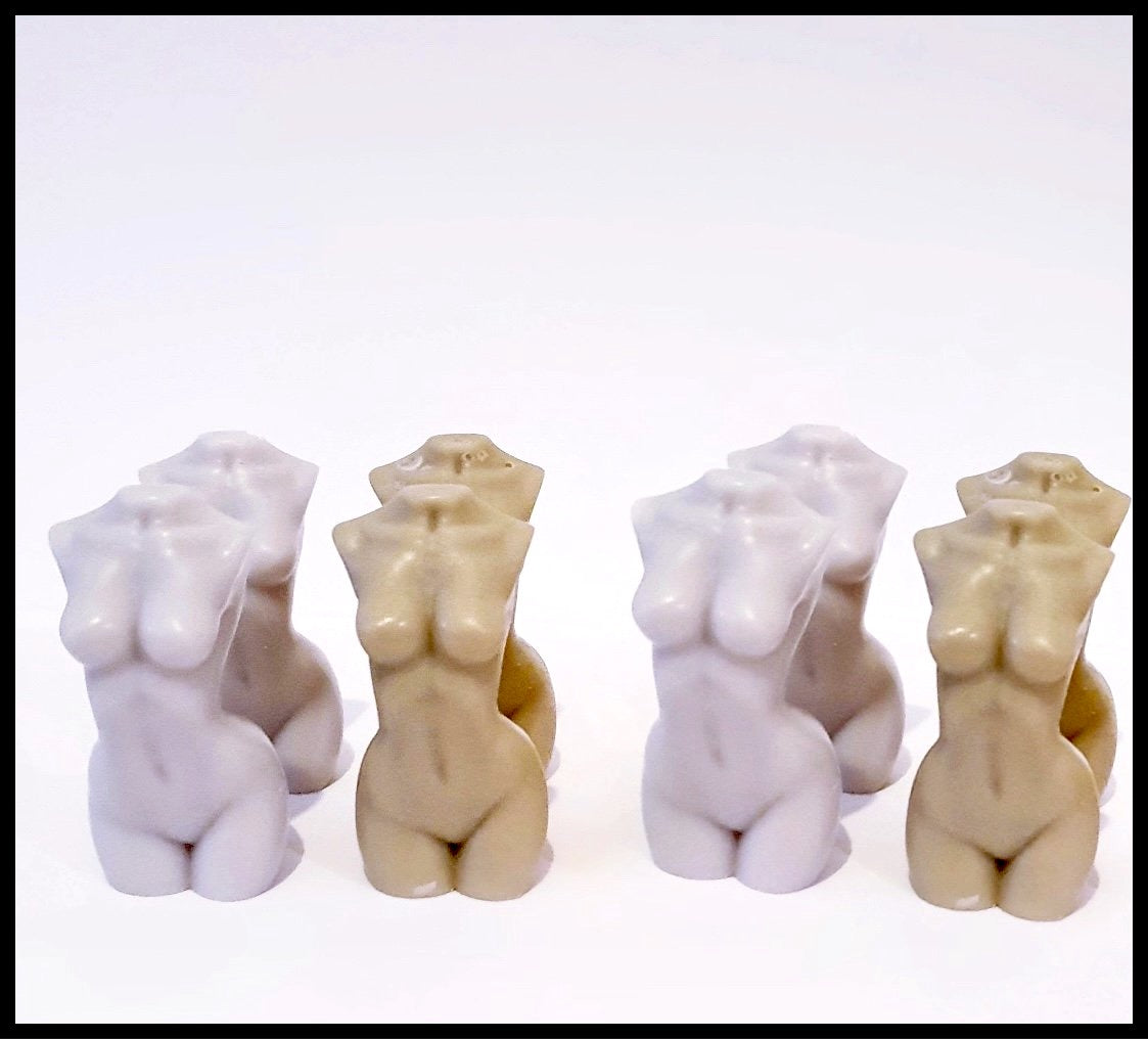 Mini Goddess Wax Melts |Female Torso Melts|2 Free Melts Included